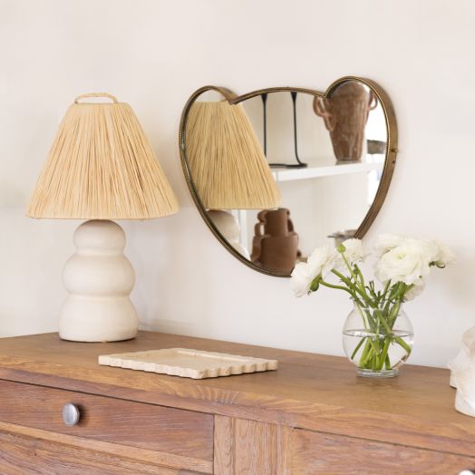 1950s Italian Brass Mirror