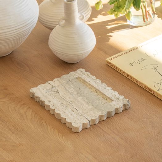 810 Tray, Travertine