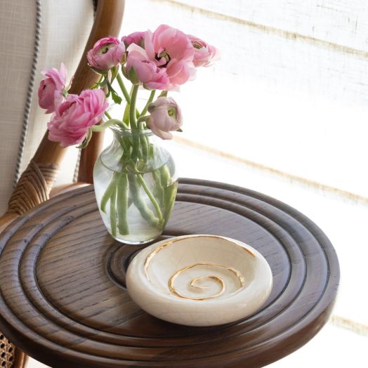 French Ceramic Vide Poche