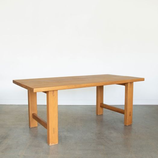 French Elm Dining Table by Maison Regain
